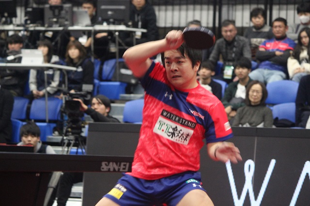 ノジマtリーグ 対戦するのであれば 隼とやりたかった T T彩たま 岸川聖也 1819 卓球 用品の専門レビューサイト たくつうpress